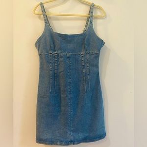 BDG Urban Outfitters Denim Mini Dress- Large